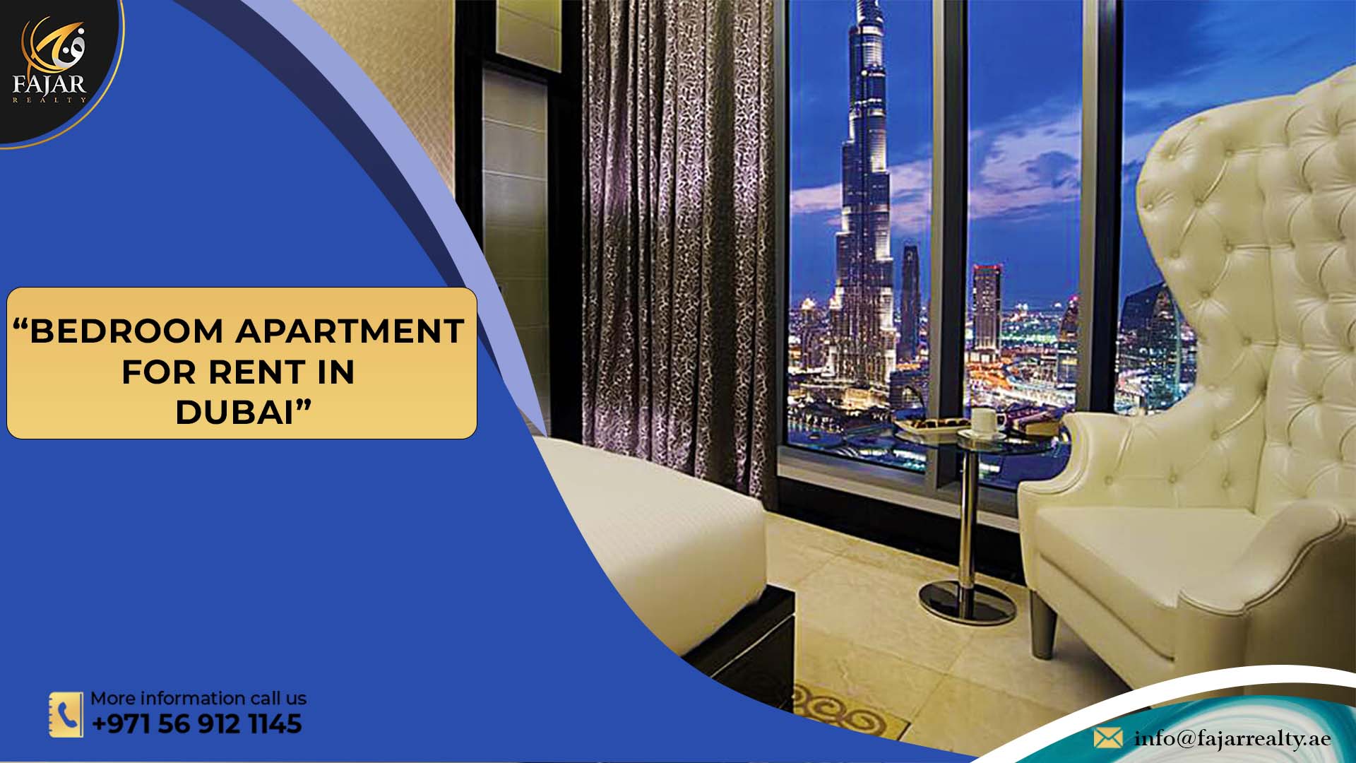 Bedroom Apartment For Rent In Dubai​ feature image