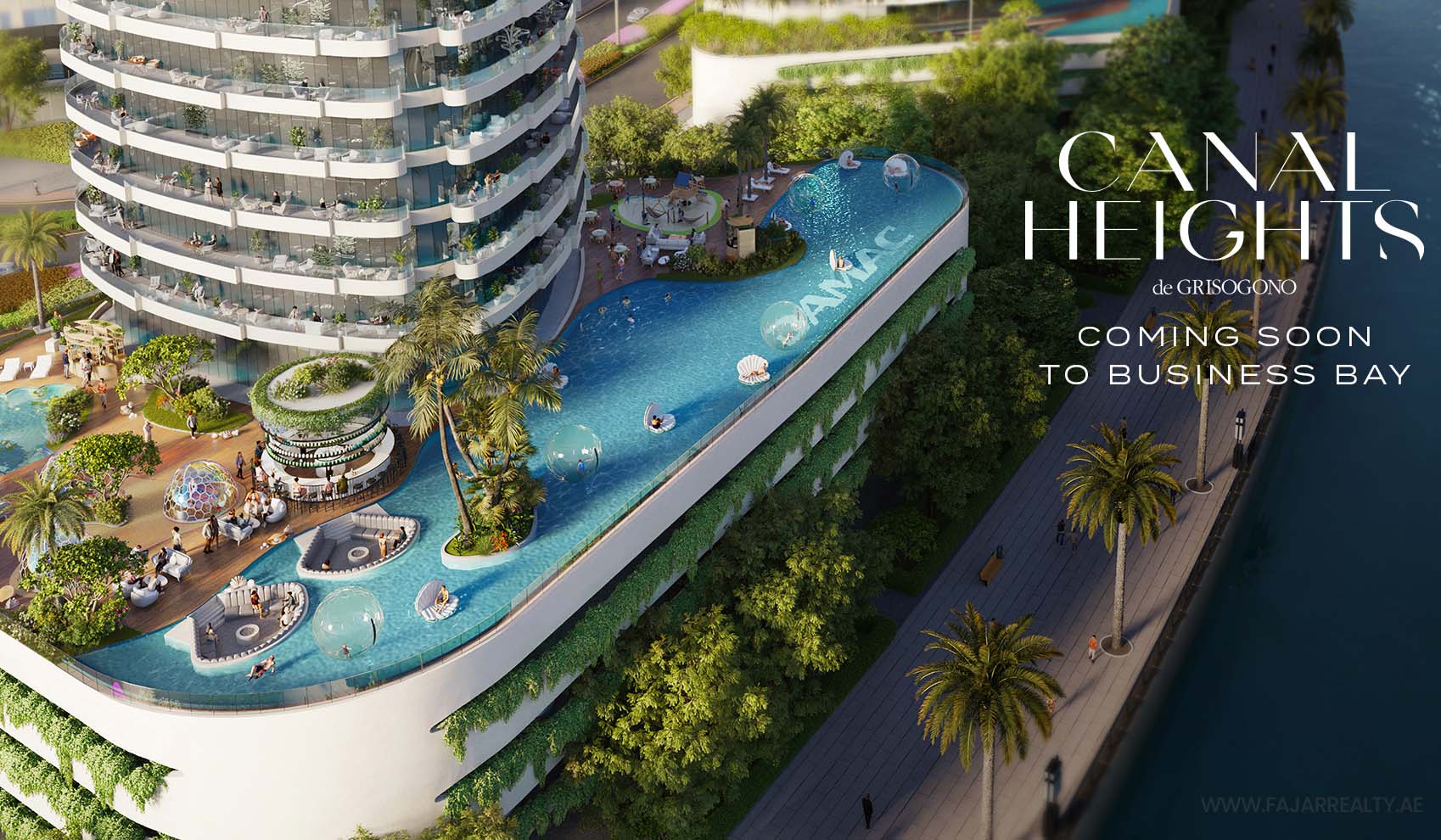 Canal Heights By Damac header