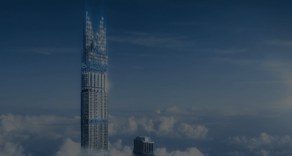 Burj Binghatti World’s Tallest Residential Tower to be built in Dubai