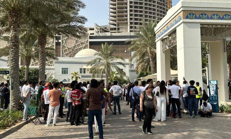 Watch: Long queues of Dubai real estate agents as Palm Jebel Ali villas go on sale