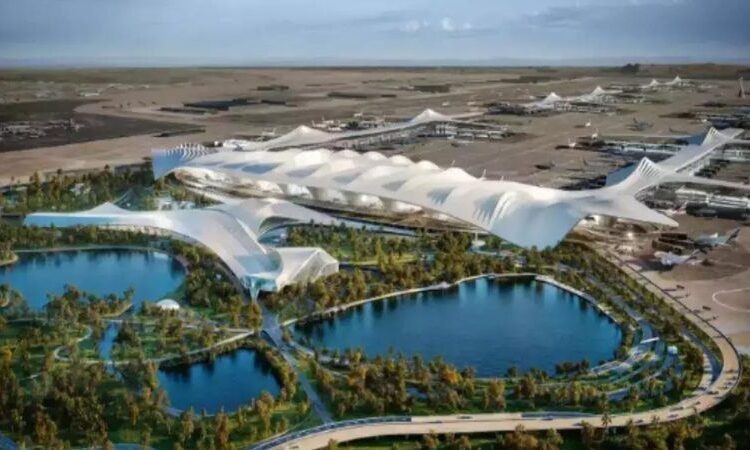 The world’s largest airport to be built in Dubai