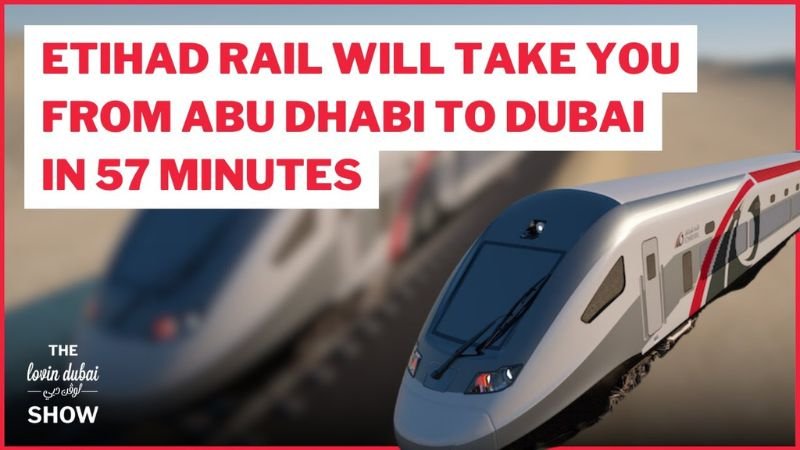 Abu Dhabi to Dubai in 57 Mins Etihad